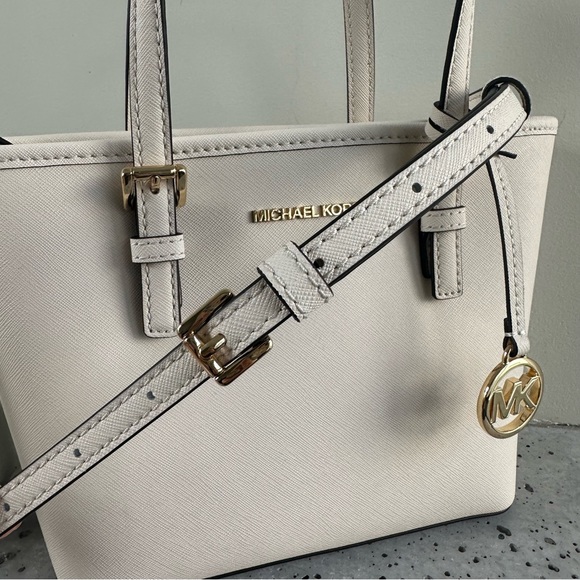 NWT Michael Kors Jet Set Travel Extra-Small Top-Zip Tote Bag - Picture 8 of 10